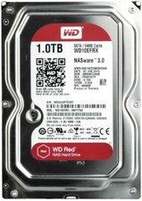 Western Digital Red WD10EFRX 1TB 5400U/Min 64MB SATA III Nasware 3.0 3.5'' "