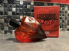 Flacon Loverdose Redkiss Diesel vide avec emballage pour collection