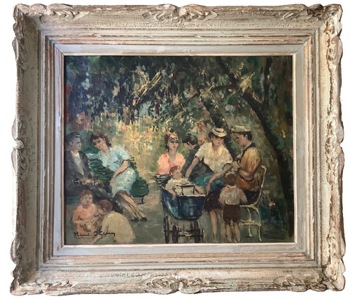 Henri stenn signed - stenn, (1903-1993)