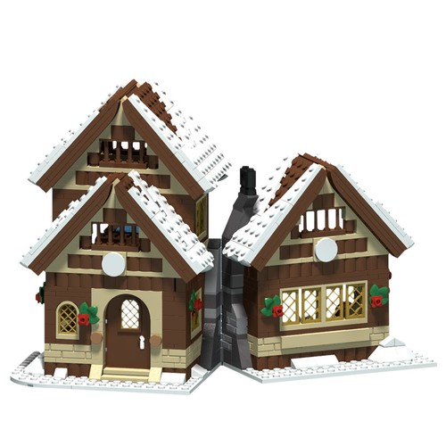 Winter house village - winter,