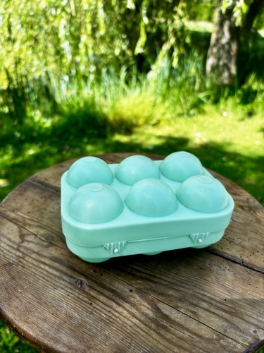 Vintage boîte oeufs - À, en