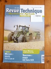 800 Vario Revue Technique Agricole Fendt Etat - Bon Etat Occasion