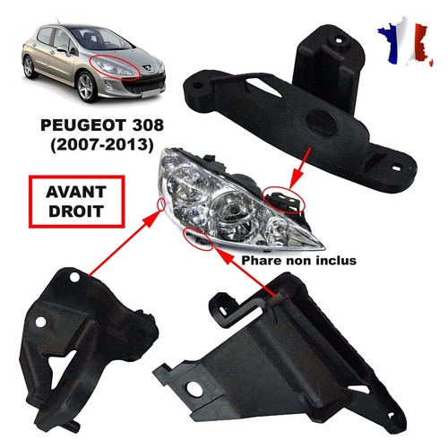 Patte fixation optique phare - fixation,