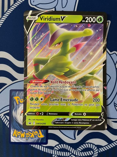 Carte pokémon viridium - carte,