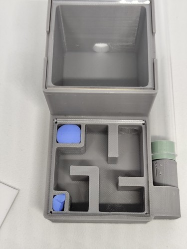 Fourmilière avec adc - fourmilière, 3d