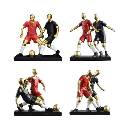 Statue joueur football - de,