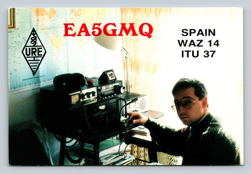 Ham radio qsl ea5gmq spain - radio,