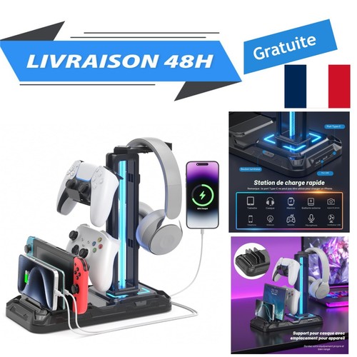Support casque bureau gaming - casque,