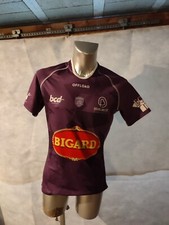MAILLOT RUGBY OFFLOAD BOURG EN BRESSE USBPA RUGBY 2020/2021  TAILLE XL BEL  ETAT