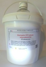 RTV ELASTOMERE de SILICONE 24 shores avec catalyseur bleu 24 h