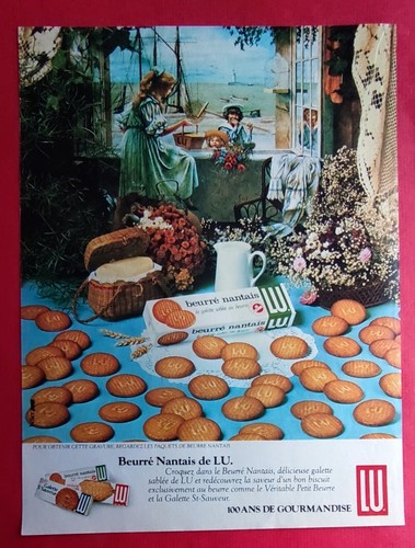Publicité presse biscuit - publicité, de