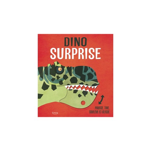 Dino surprise pousse tire - surprise, :