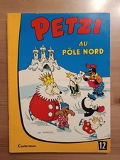 PETZI au Pole Nord n° 12 - Ancien Livre Casterman 