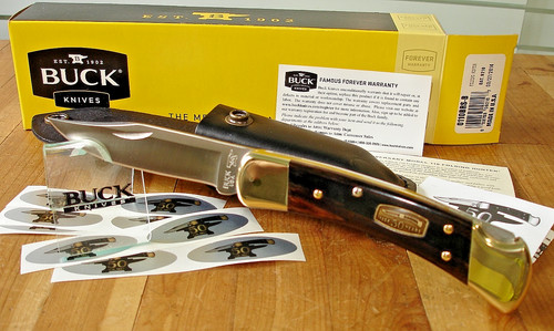 New buck knife 110 hunter - new,