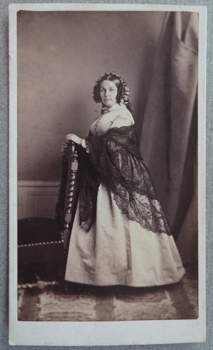 Photo cdv femme par letalle - cdv,