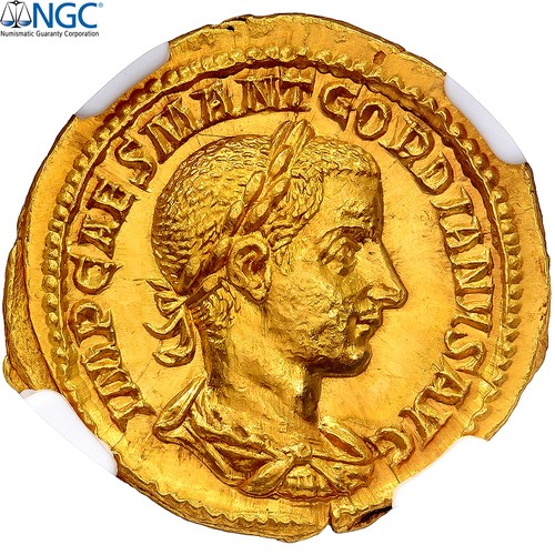 Gordien iii aureus 238 - iii,, aureus,