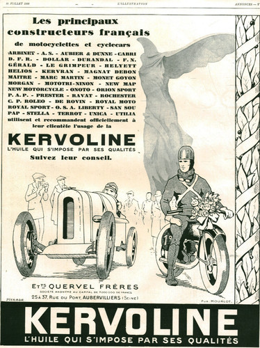 Publicité ancienne automobile