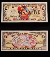 2008 - 5 Disney Dollar Mickey ca.1955 80th Anniv (REPRODUCTION)