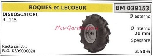 Roue gauche roques - roques, et