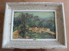 ANCIEN TABLEAU HUILE SUR