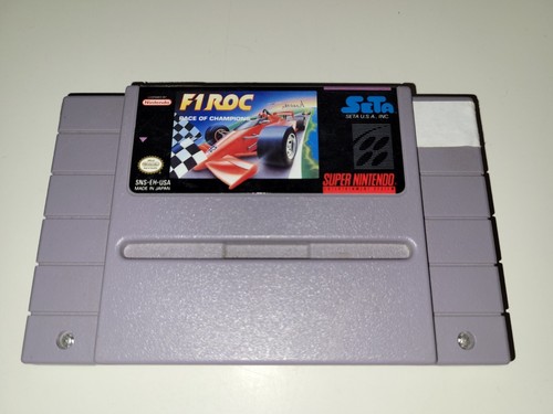 Super nintendo snes f1 - super, roc