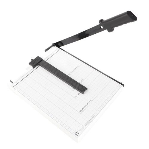 Coupe papier manuel acier - en,