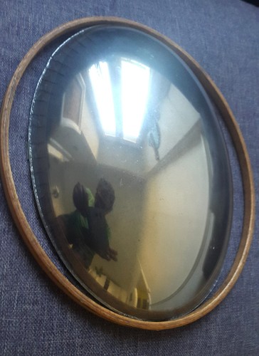 Oeil sorcière ovale bois - oeil,