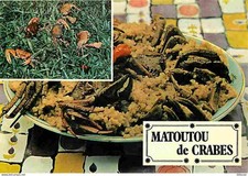 Martinique - Recette de Cuisine antillaise - Matoutou de crabes - CPM - Voir Sca