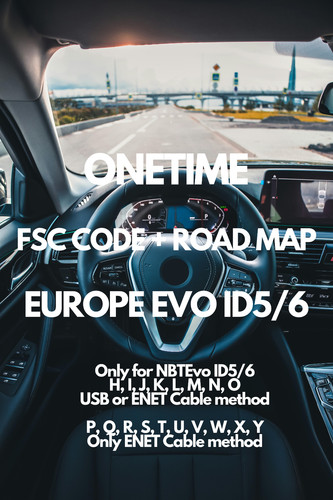 Genuine bmw road map europe - map,