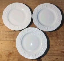 Assiettes Dessert X3 Porcelaine Limoges Deshoulières Modèle California Diam 18,7