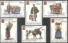 Belgique 1975 Métiers