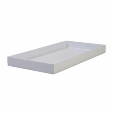 Gift Company Plateau Spa S, rectangulaire, plateau de service, MDF, blanc, 40...
