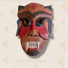 🎭 Masque Bois Thaïlandais