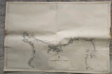 CARTE MARINE Cotentin De Flamanville A St Marcouf. 1921 Mod. 1959 CHERBOURG port