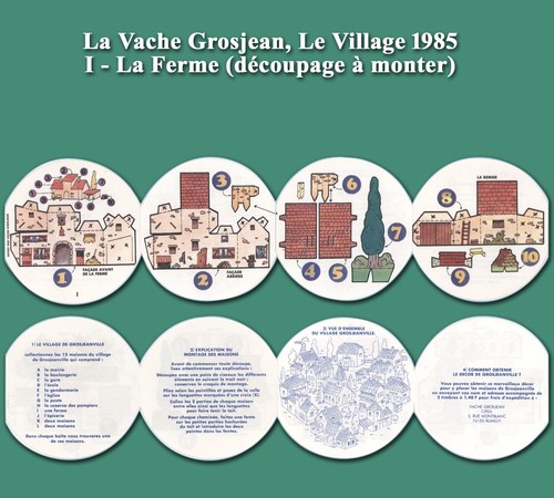 Vache grosjean le village - la, grosjean,