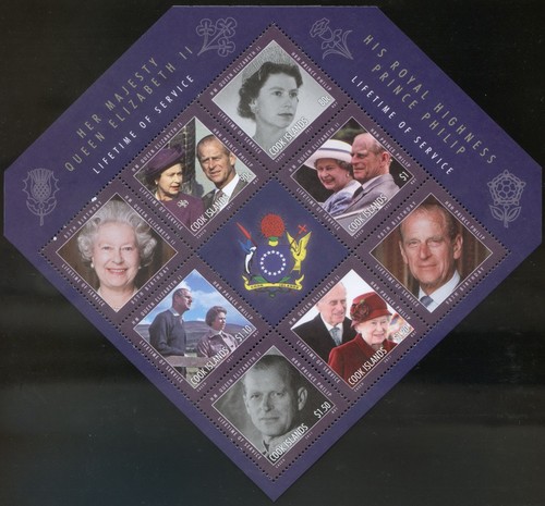 Cook 2010 mnh queen - cook, is