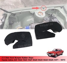 2 X Capot Bumper Rubber Fits