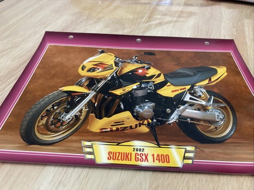Suzuki 1400 gsx 2002 fiche - suzuki,