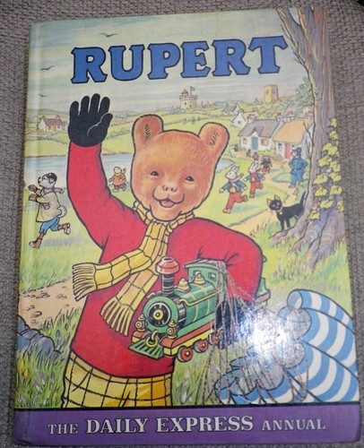 Vintage rupert the bear - rupert,