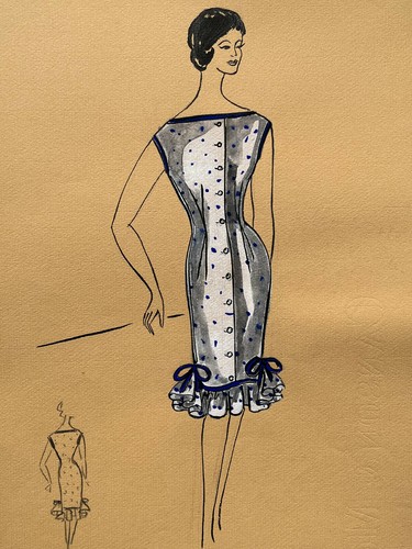 Robe grise dessin - grise, original