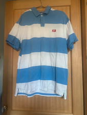 Polo nike rayé bleu blanc - bleu/blanc, –