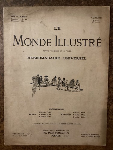 Journal ancien monde - journal,
