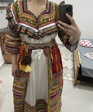 robe kabyle imazighen couleur blanche