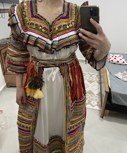 Robe kabyle imazighen couleur - robe,