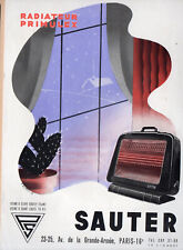 publicité vieux papiers  SAUTER  radiateur PRIMULEX  (P49764)