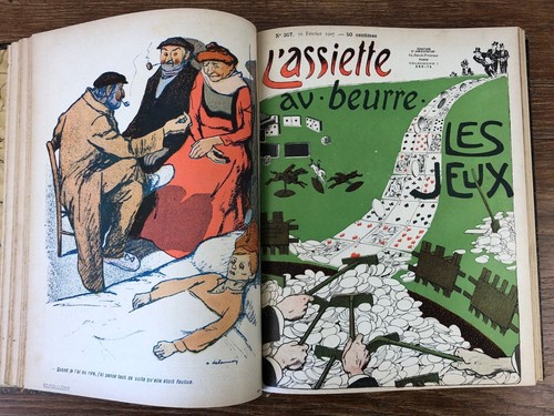 Assiette beurre 1er - l'assiette, au