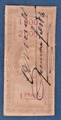 Timbre france fiscal - timbre, 1964