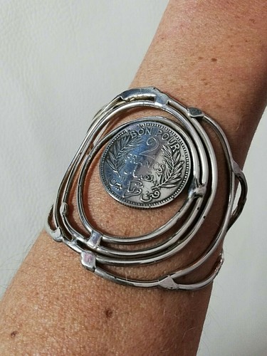 Ancien bracelet argent - bracelet,