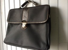 Cartable Gil Holster cuir et toile .TBE (GO/D)