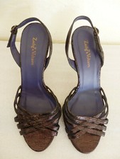 ZADIG & VOLTAIRE - SANDALES A TALON - CHAUSSURES - POINTURE 38 eu- 